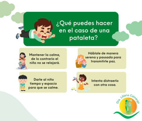 pataleta en niños en colobia