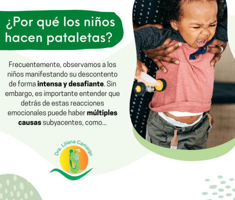 porque hacen pataleta los niños